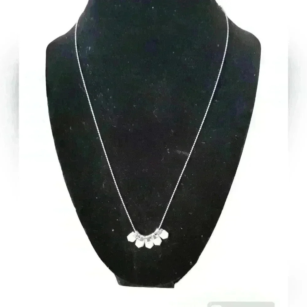 Keep collective howlite sliver calming necklace